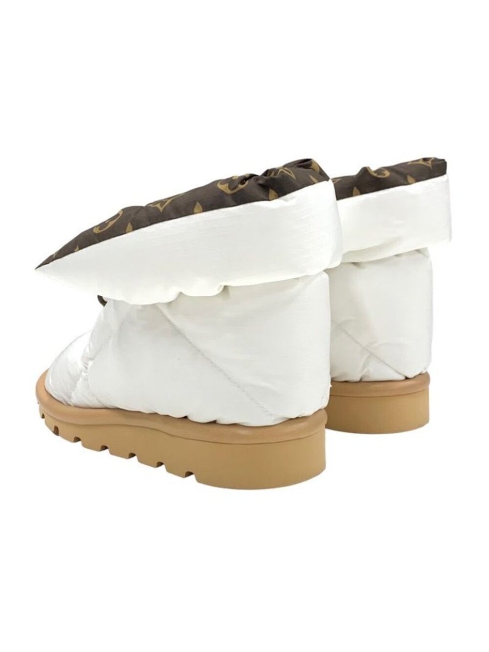 Louis Vuitton Pillow Line Monogram Boots Short Ankle Shoes - Picture 4 of 9